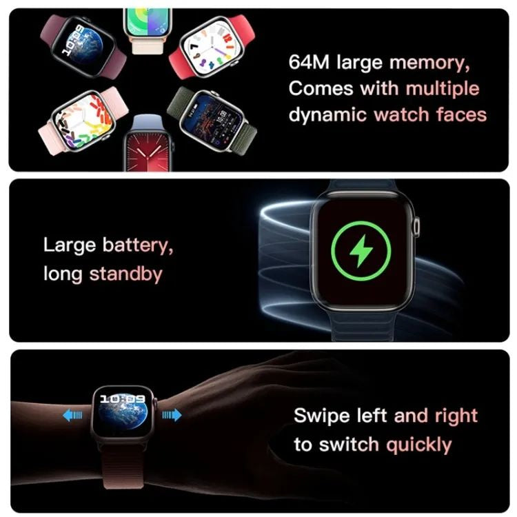 T900 Pro Max Smart Watch Series 9 – Bluetooth Calling, Fitness Tracker & HD Display for Men & Women