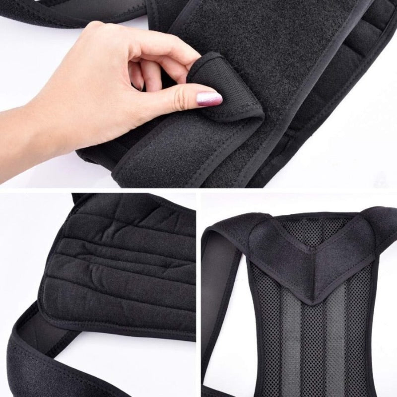 Adjustable Back Posture Corrector Belt for Men & Women – Spine Support Shoulder Brace