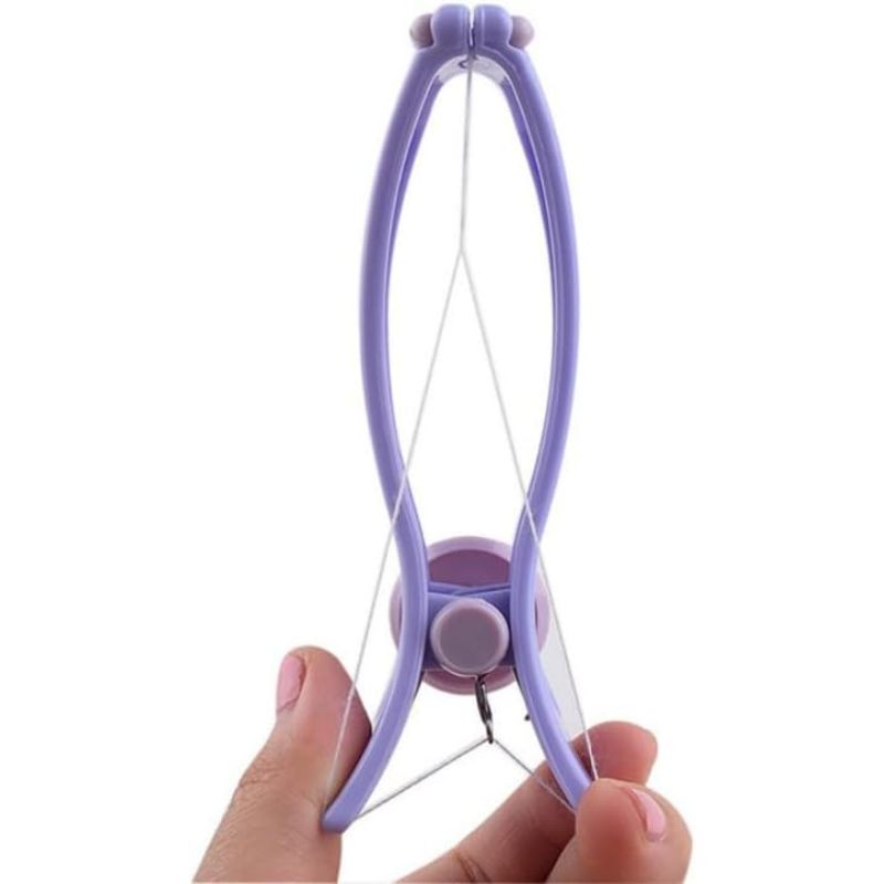 Face & Body Hair Threading Tool – Easy Eyebrow & Facial Hair Remover (Manual Threading Device)